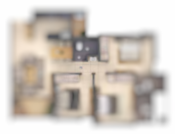 Miraya Divine Thane 3BHK Plan